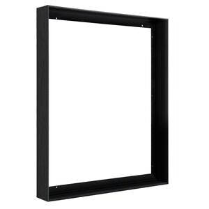 FOLKOR Black Metal Floater Frame for 36x48 Canvas 1.5in Deep Wall Art Decor
